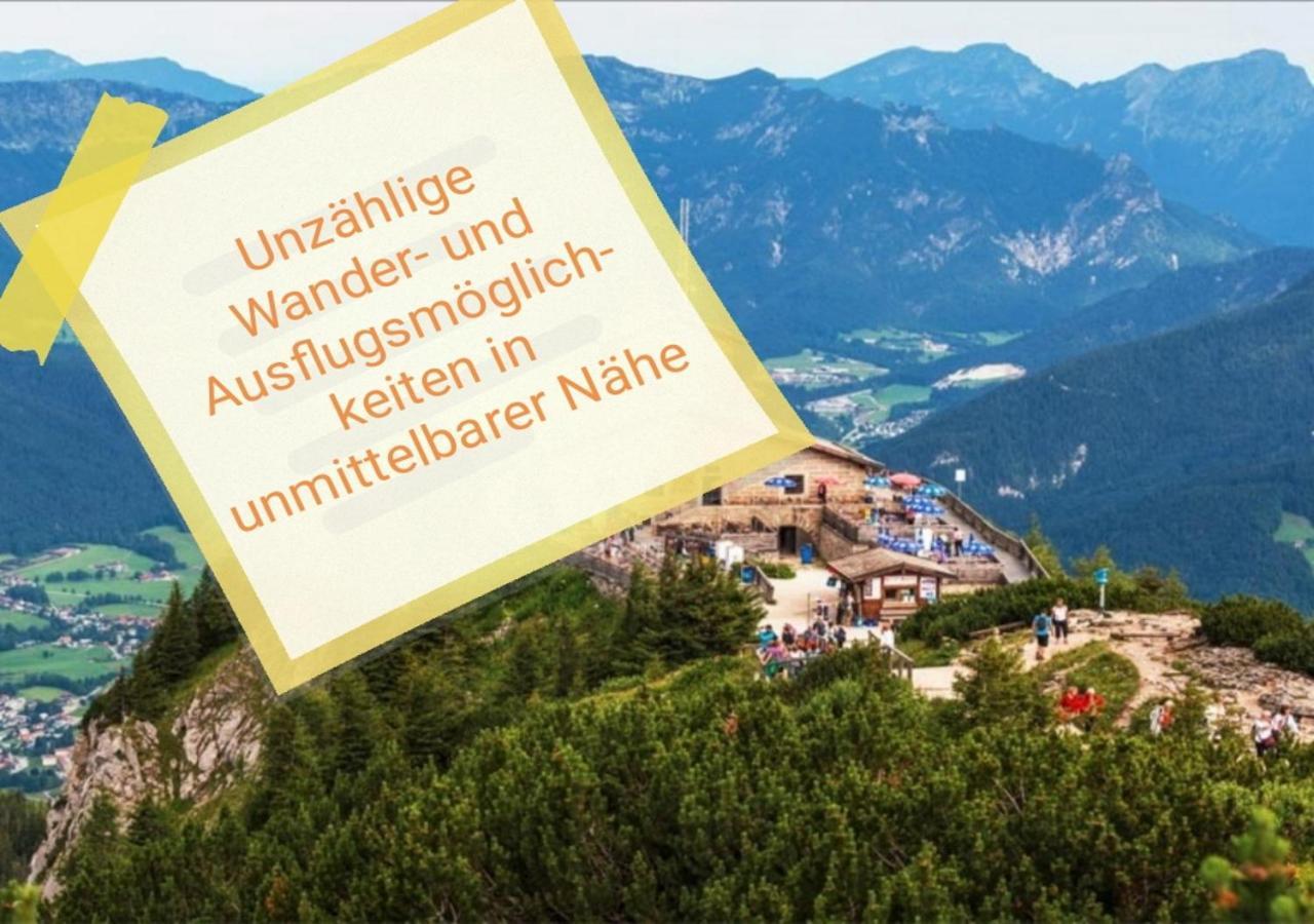 G & H Ferienwohnungen Appartement Almrausch Berchtesgaden Eksteriør bilde