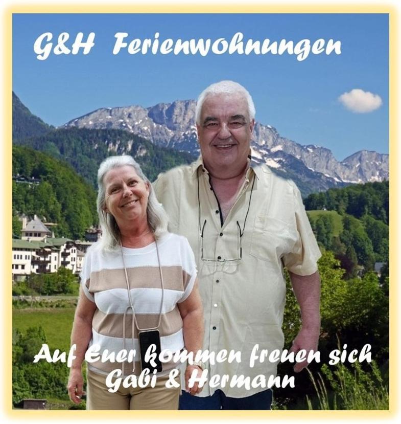 G & H Ferienwohnungen Appartement Almrausch Berchtesgaden Eksteriør bilde