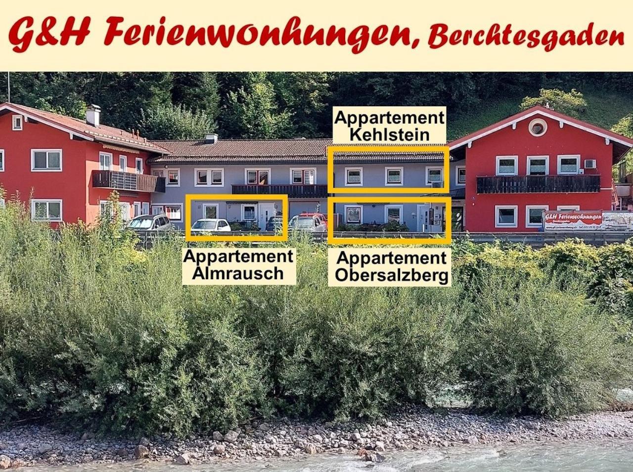G & H Ferienwohnungen Appartement Almrausch Berchtesgaden Eksteriør bilde